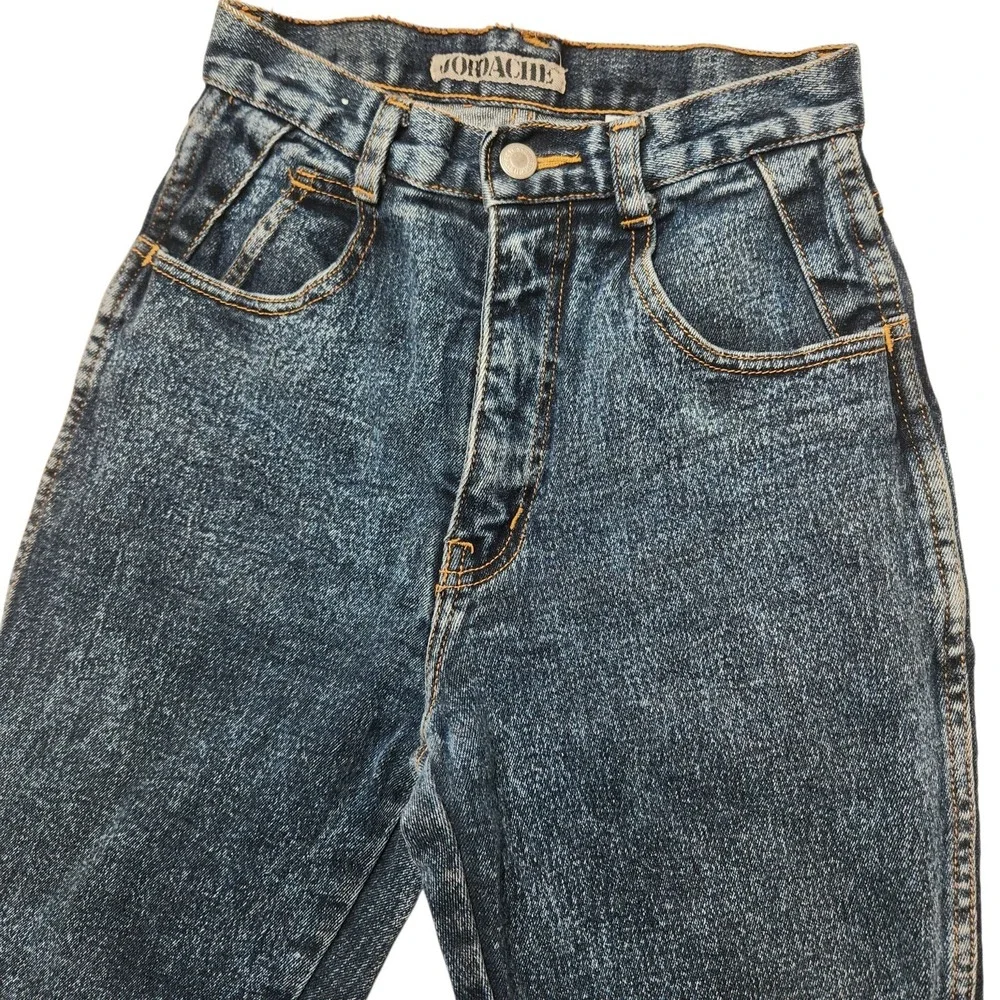 Vintage 90s Jordache High Rise Body Fit Jeans Women's 9/10 Made in Hong Kong
